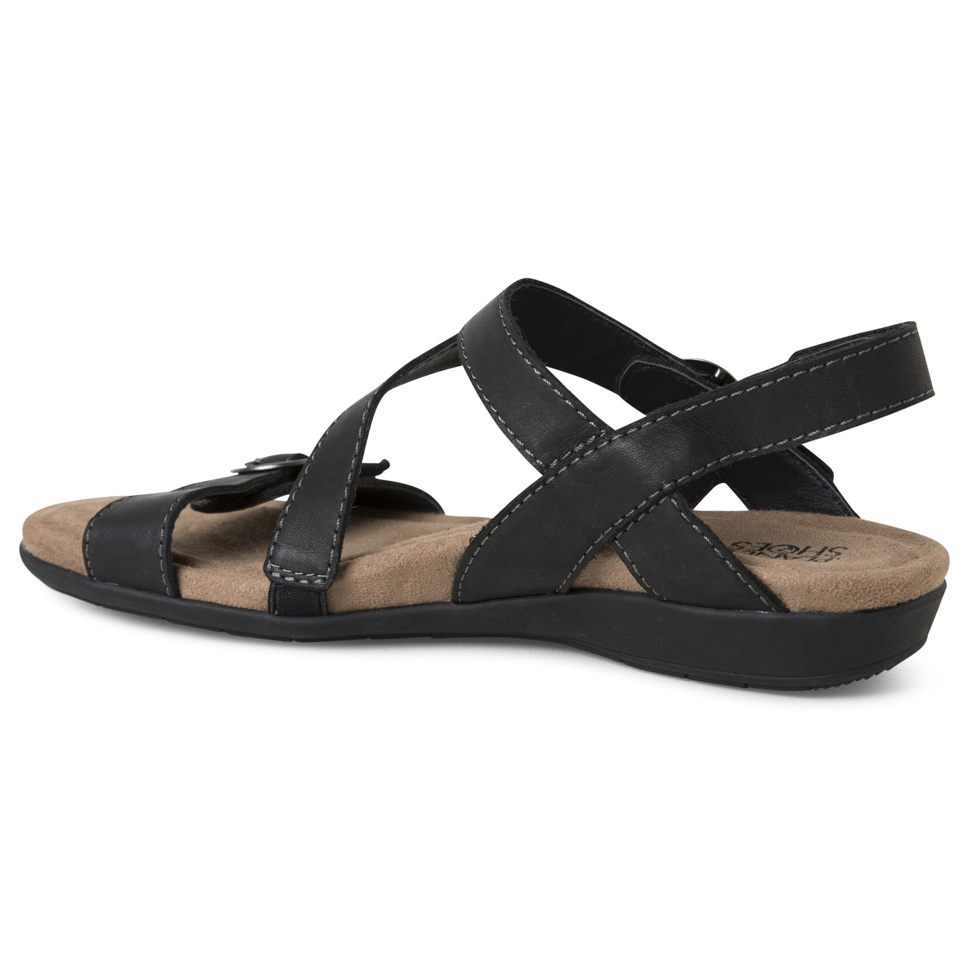 Shop Beck Black Sandals at Best Price | Planet Shoes