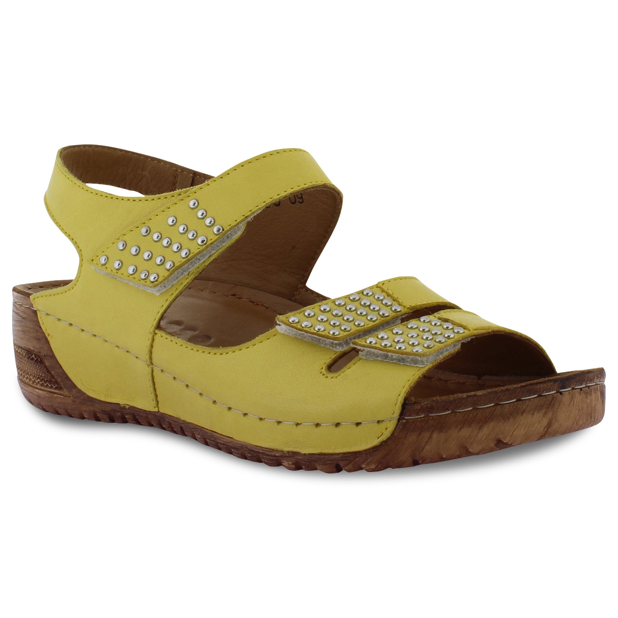 Buy quality Loretta - YELLOW Wedge Sandals from Adesso